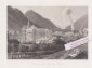 BAD ISCHL, Orig. Stahlstich v. Fischbach, um 1850