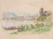 SEEKIRCHEN / WALLERSEE, Zeichnung