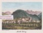 GOLLING, Kolorierte Gesamtansicht v. 1835