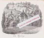 RHEINECK / WEINBURG, Lithografie