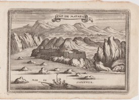 MATAPAN, Kupferstich v. 1686