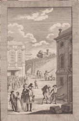 KÄRNTNERTORTHEATER, Kupferstich, um 1770