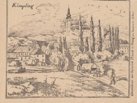 KIMPLING / HAUSRUCK, Lithographie, 1890