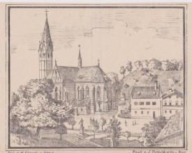 MAUERKIRCHEN, Lithographie v. Claudi, um 1890