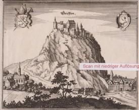 GRIFFEN, Kupferstich von Merian, 1649