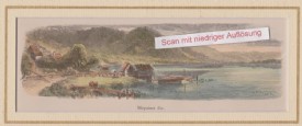 KLOPEINER SEE, Kolorierte Holzstich, um 1885