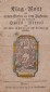 FEGEFEUER, Kolor. Gebetszettel, um 1820