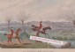 ALKEN, Hindernisritt. Orig.Aquatinta. London 1851