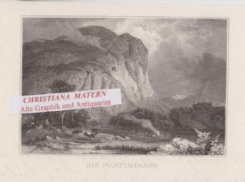 MARTINSWAND, Stahlstich, um 1855