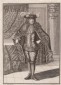 ULFELDT, Graf, Ganzporträt, Kupferstich, um 1738