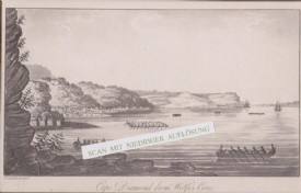 QUEBEC / CANADA, Orig. aquatint plate, 1830