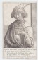LUCAS van LEYDEN. Radierung v. H. Hondius, 1610