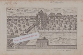 Alt Kainach, Kupferstich v. Vischer, 1681
